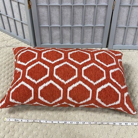 Burnt Orange Couch Pillow - Picture 3 of 5